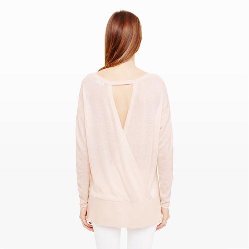 Club Monaco Color Pink Claudia Cashmere Sweater In Size Xs
