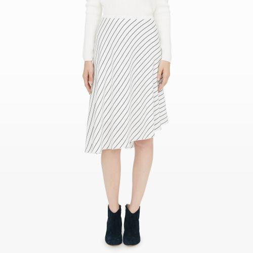 Club Monaco Color Blue Jenilyn Stripe Skirt