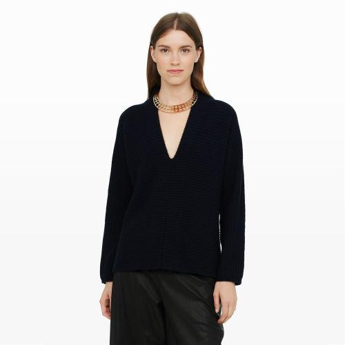 Club Monaco Color Blue Zuri Cashmere Sweater