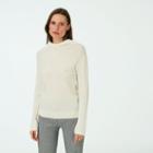 Club Monaco Color White Amarynth Cashmere Sweater