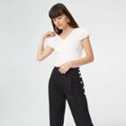 Club Monaco Color White Lannah Top