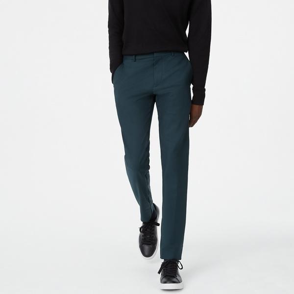 Club Monaco Green Modern Stretch Trouser