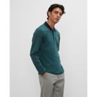 Club Monaco Refined Long Sleeve Polo