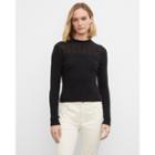 Club Monaco Pointelle Yoke Sweater