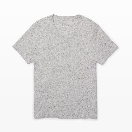 Club Monaco Color Grey Joe V-neck T-shirt