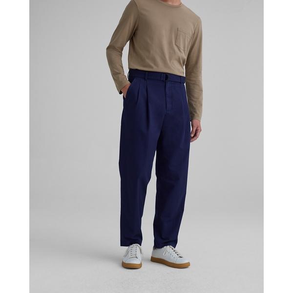 Club Monaco Belted Pleated Trousers