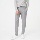 Club Monaco Color Grey Grant Wool Flannel Trouser