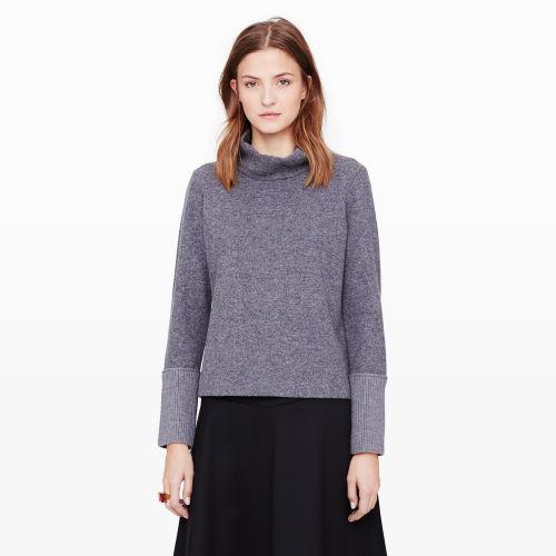 Club Monaco Color Grey Cassia Top