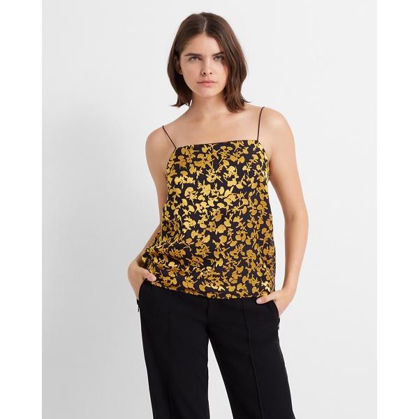 Club Monaco Gold Multi Burnout Camisole