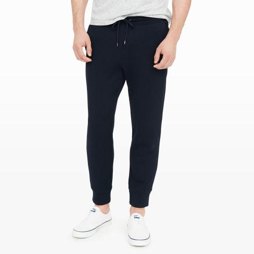 Club Monaco Color Blue Quilted Sweatpant