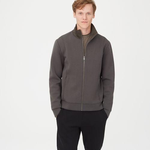 Club Monaco Color Green Tech Track Jacket