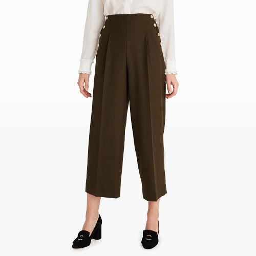 Club Monaco Color Green Ryta Pant