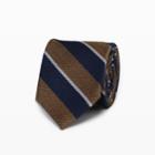 Club Monaco Color Blue Wool Twill Multi-stripe Tie