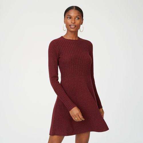 Club Monaco Color Purple Raemi Sweater Dress