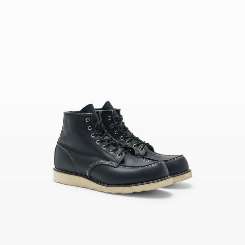 Red Wing Color Black Red Wing 6 Classic Moc Boot