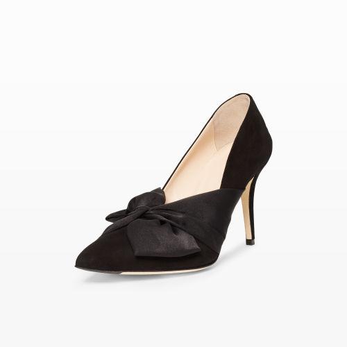 Club Monaco Color Black April Bow Pump