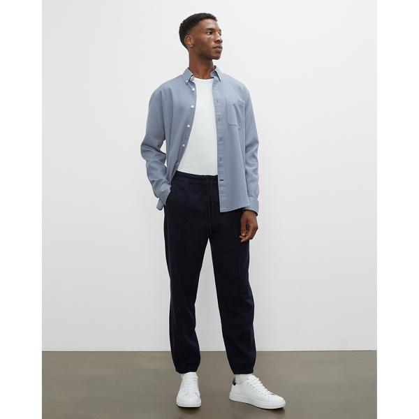 Club Monaco Wool Pintuck Joggers