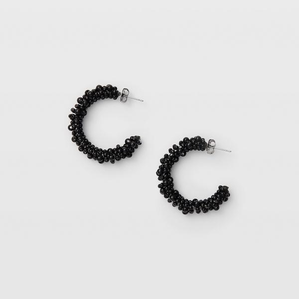 Club Monaco Mixed Bead Hoop