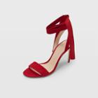 Club Monaco Color Red Corla Suede Heel