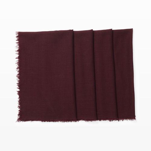 Club Monaco Color Purple Washed Wool Scarf In Size One Size