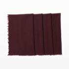 Club Monaco Color Purple Washed Wool Scarf In Size One Size