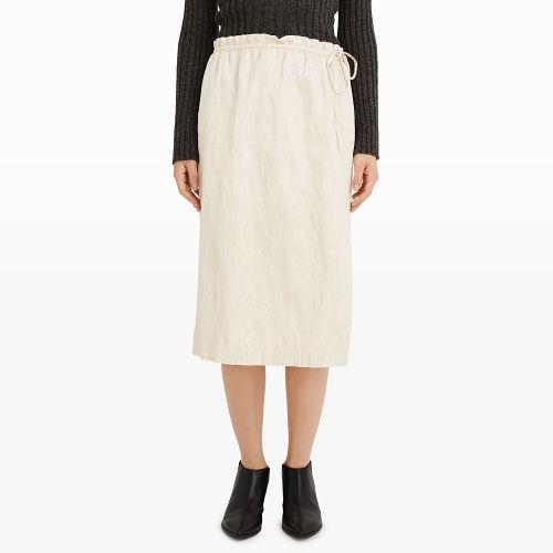 Club Monaco Color Silver Recera Skirt