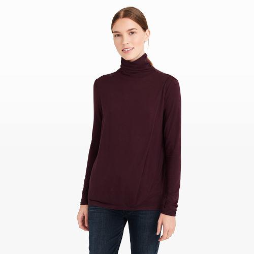 Club Monaco Color Carmine Roan Top