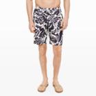 Club Monaco Color Black 9 Printed Surf Short