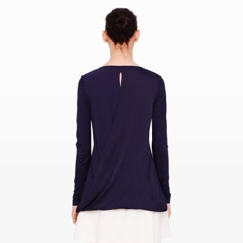 Club Monaco Color Blue Patti Top In Size L