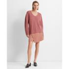 Club Monaco Rose Corduroy Mini Skirt