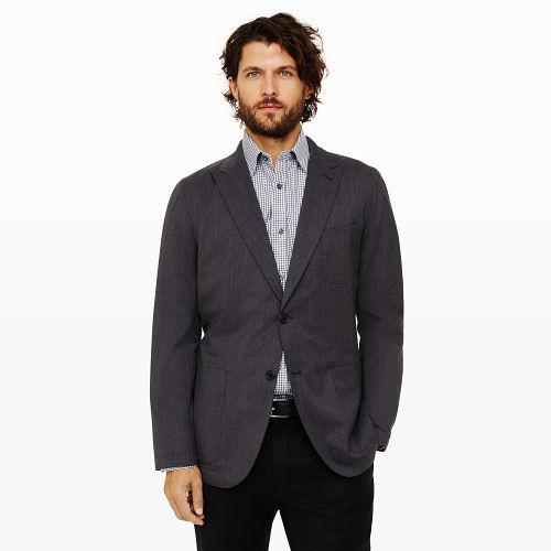 Club Monaco Color Grey Unlined Sport Coat