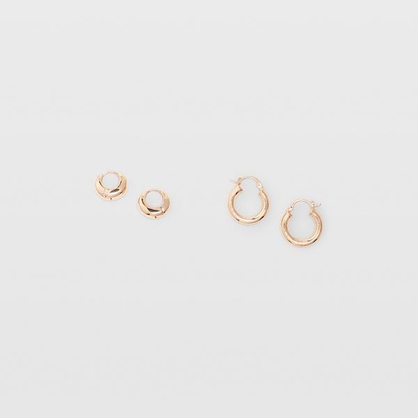 Club Monaco Chunky Hoop Set