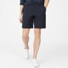 Club Monaco Navy/black Maddox 9 Seersucker Short