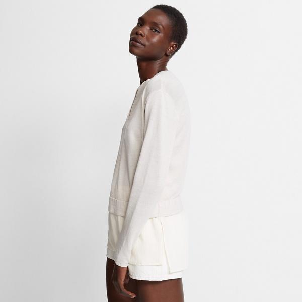 Club Monaco Wheat Arizonola Layered Sweater