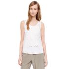 Club Monaco Color White Carrie Cut Out Tank