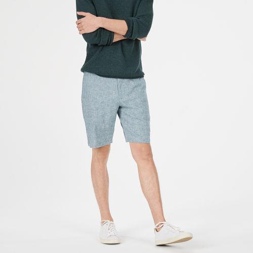 Club Monaco Color Grey Maddox Chambray 9 Short