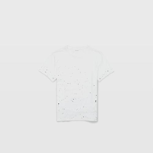 Club Monaco Color White Splatter Tee