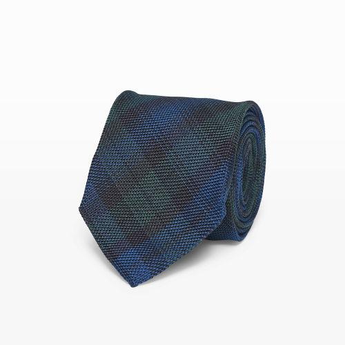 Club Monaco Color Green Drake's Black Watch Tie