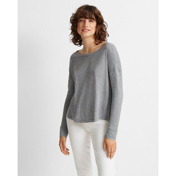 Club Monaco Grey Nawallie Tee