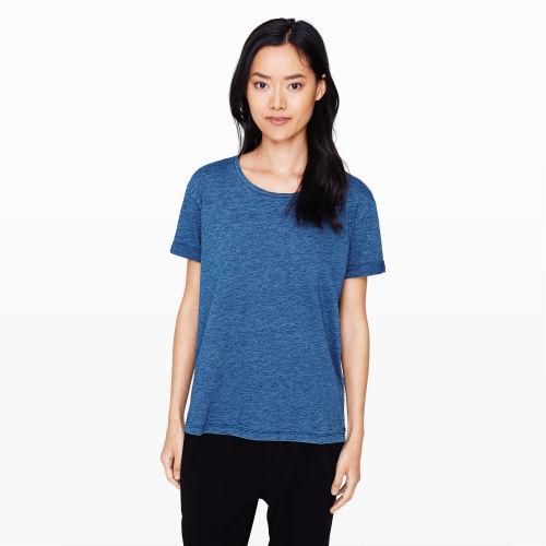 Club Monaco Color Blue Edu Top In Size M