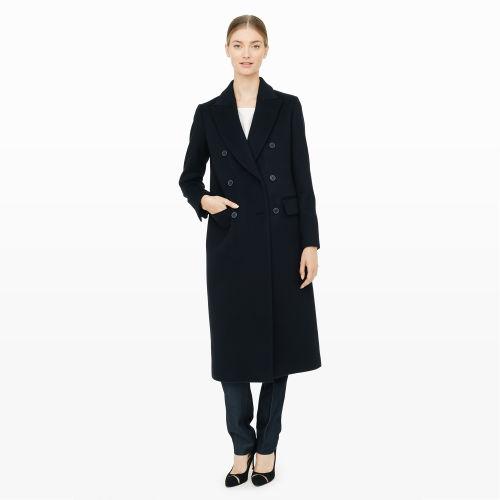 Club Monaco Color Blue Kallis Cashmere Blend Coat In Size Xs