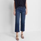 Club Monaco Indigo Leileh Straight Crop Denim