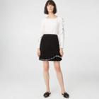 Club Monaco Color Black Mertha Sweater Skirt