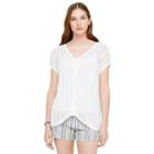 Club Monaco Color White Janine Poncho Sweater