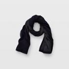 Club Monaco Navy Multi Nylon Scarf
