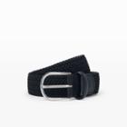 Club Monaco Color Black Anderson's Woven Belt