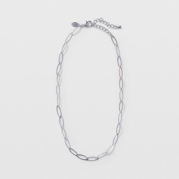 Club Monaco Short Oval Chain Necklace