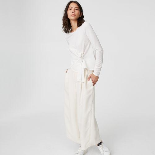 Club Monaco Color White Alvara Top