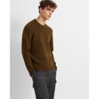 Club Monaco Moss Brushed Wool-blend Crew