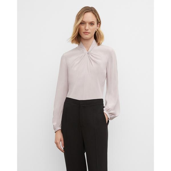 Club Monaco Twist Neck Top